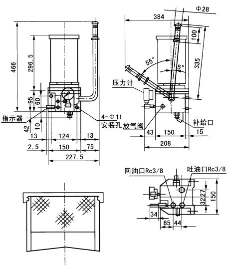 KMPS系列單線手動(dòng)潤滑泵